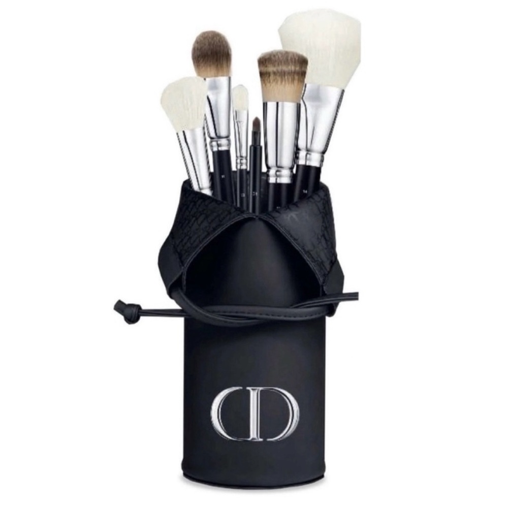 NWOT DIOR VIP Make Up Bag Brush Holder/Display Pouch